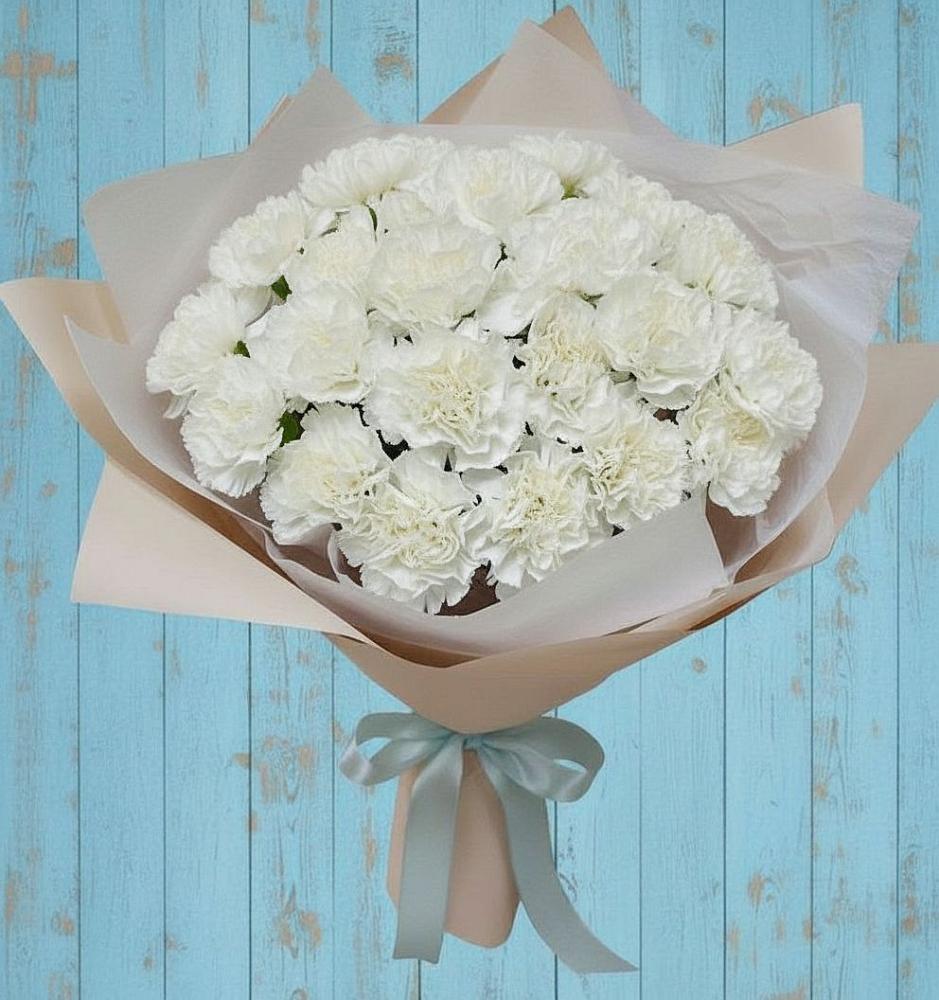 Букет цветов из: Гвоздики в Харпе