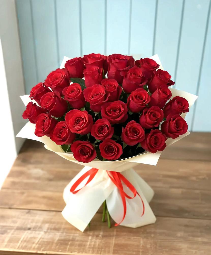 Букет 29 Красных роз в Харпе