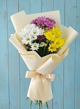 Букет цветов из:  Хризантемы в Харпе