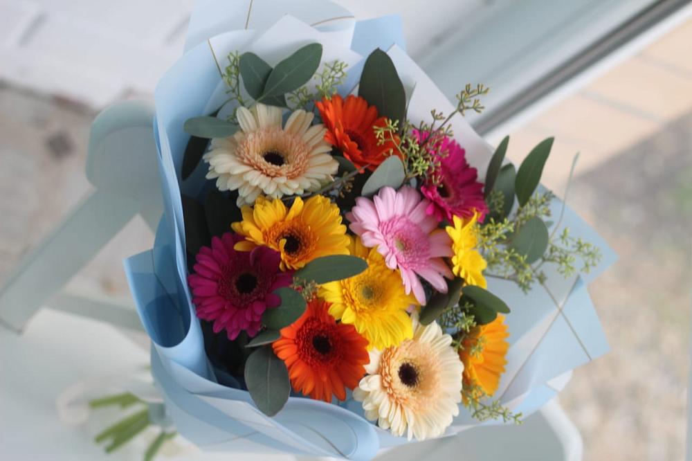 Букет цветов из: Герберы в Харпе