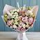 Букет цветов из: Альстромерии и Розы в Харпе