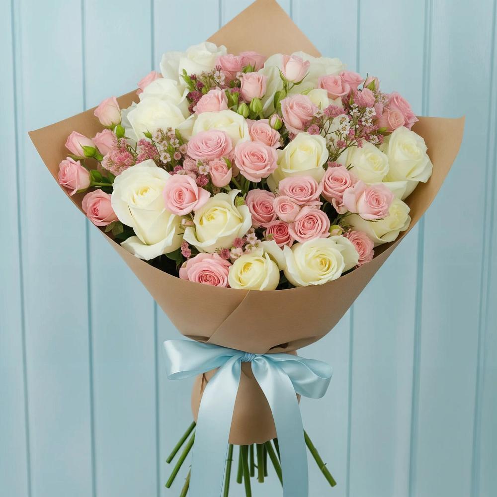 Букет цветов из: Розы в Харпе