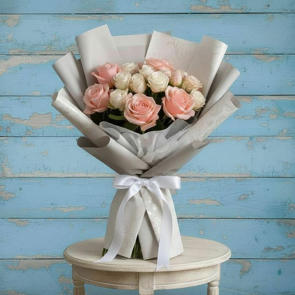 Букет цветов из: Розы в Харпе