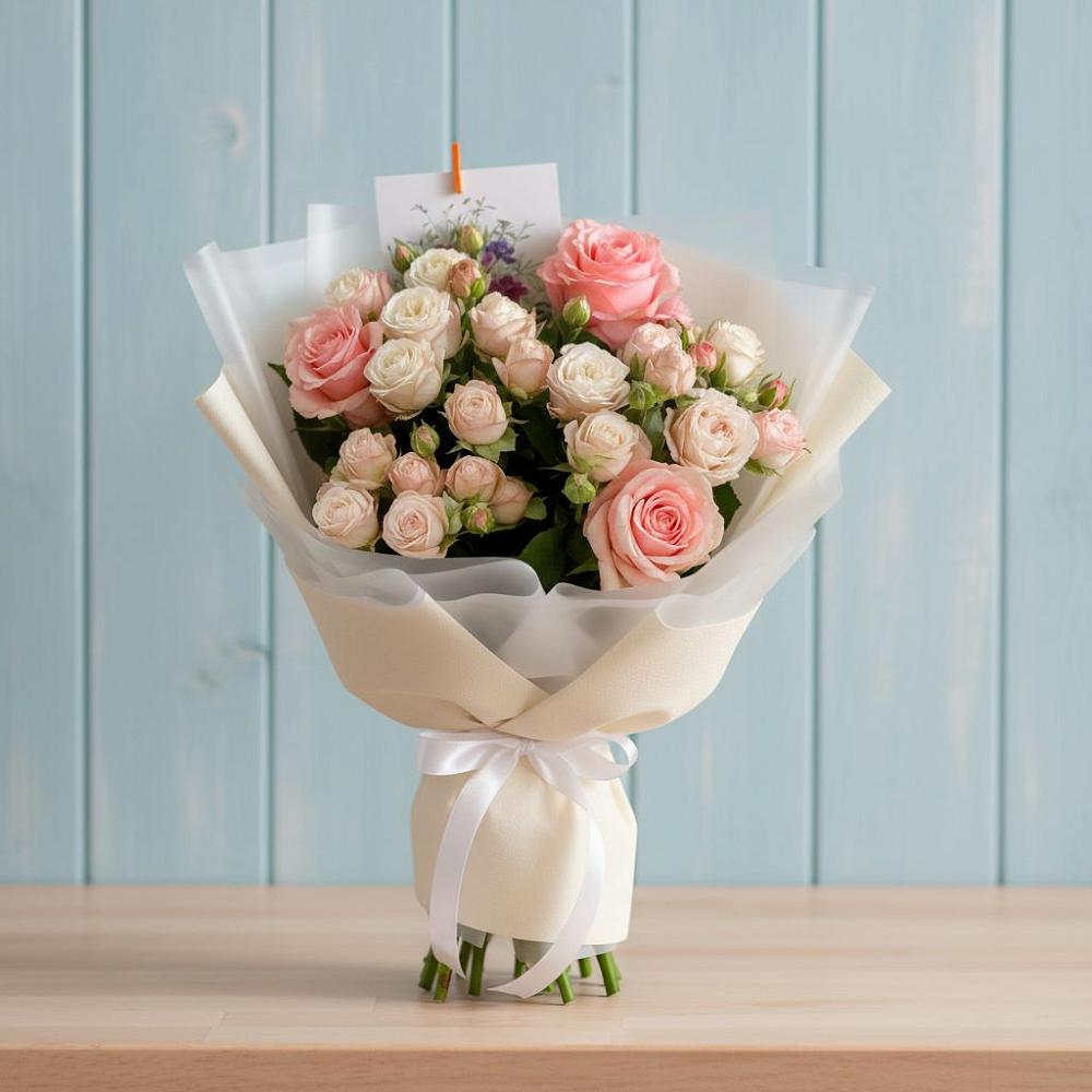 Букет цветов из: Розы в Харпе