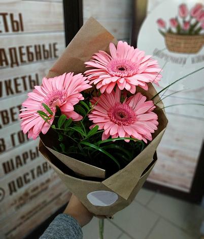 Букет цветов из: Герберы в Харпе