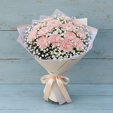 Букет цветов из:  Гвоздики в Харпе