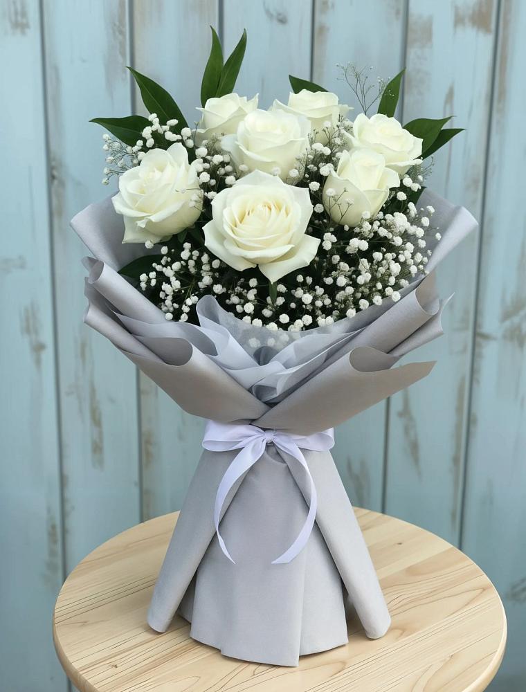 Букет цветов из: Розы в Харпе