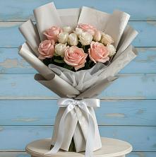 Букет цветов из:  Розы в Харпе