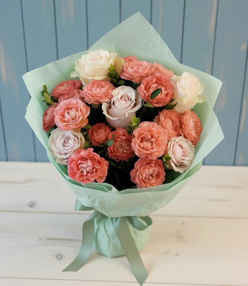 Букет цветов из: Розы в Харпе