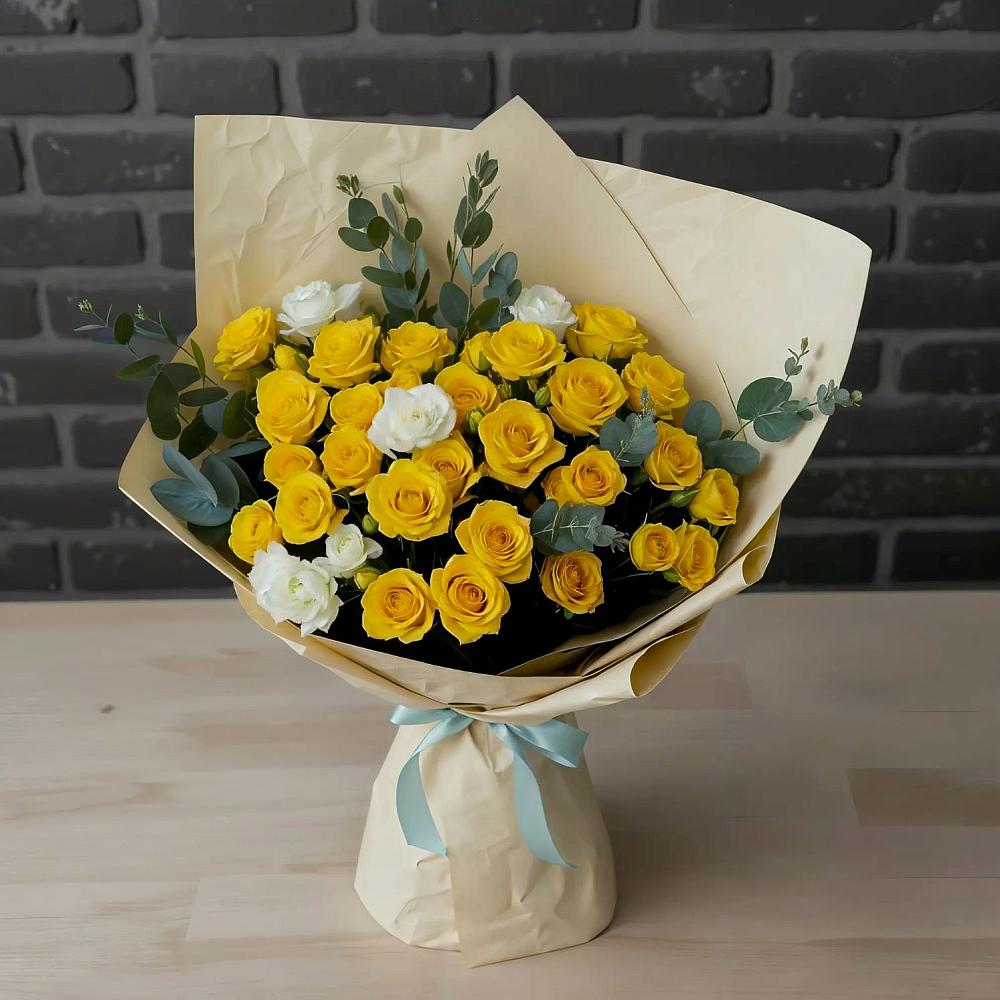 Букет цветов из: Розы в Харпе