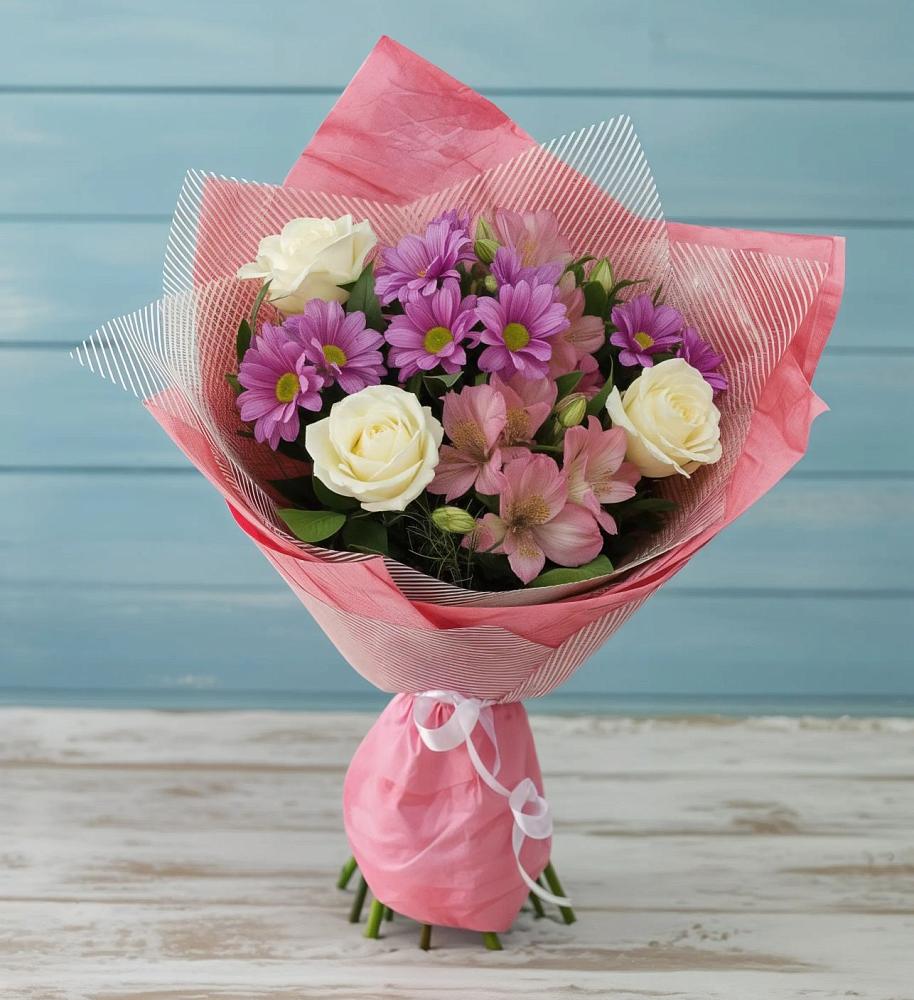 Букет цветов из: Герберы в Харпе